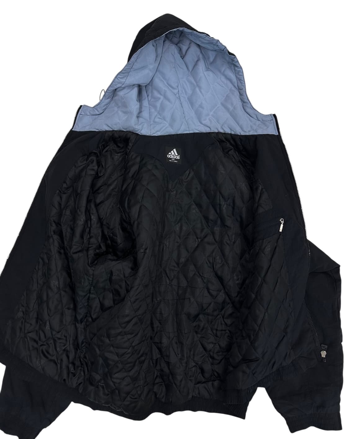 00s 아디다스 누빔점퍼 블랙 (2XL) 상품이미지7