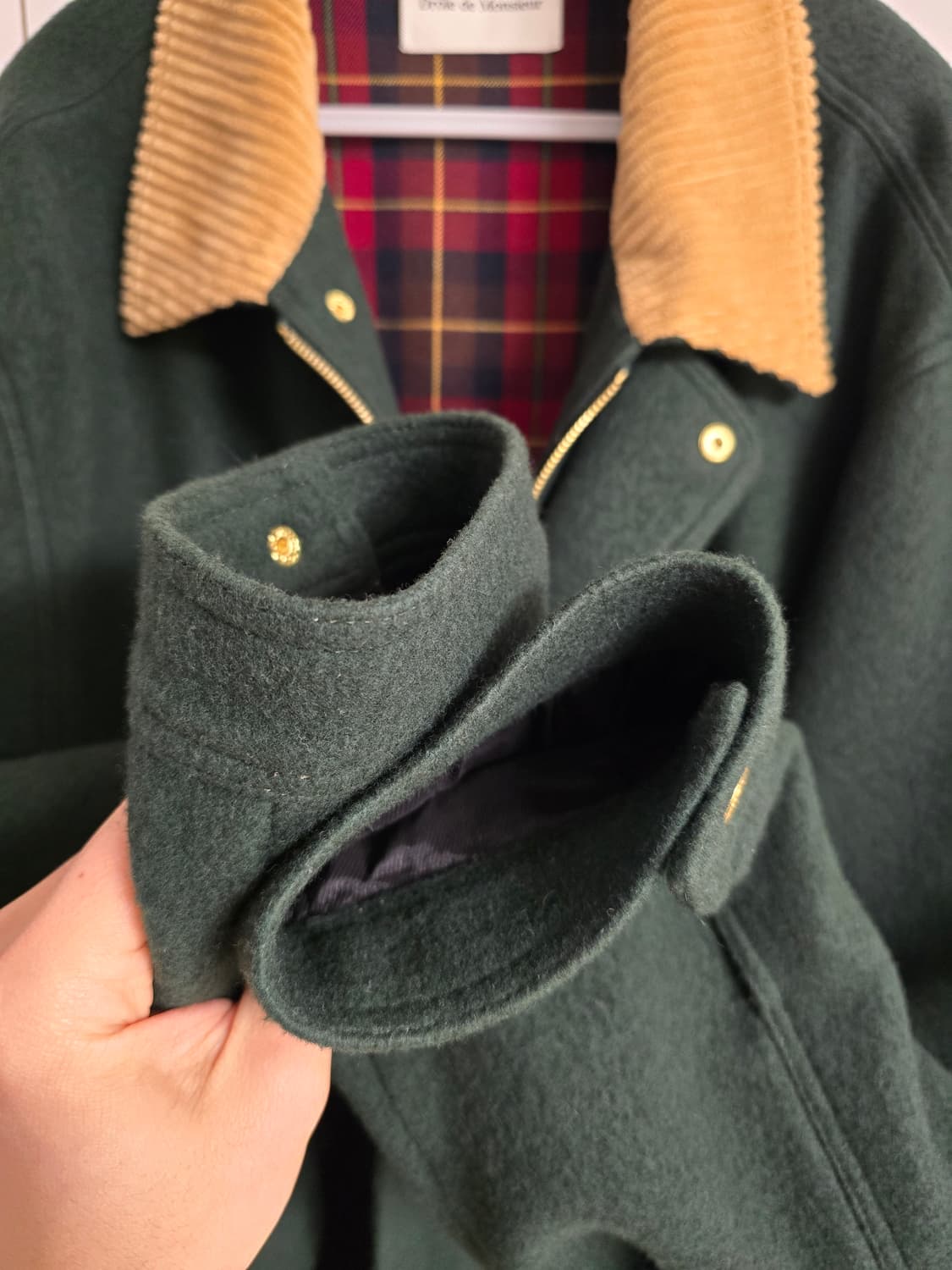 드롤드무슈 버진울 블렌드 자켓 (L) 상품이미지4