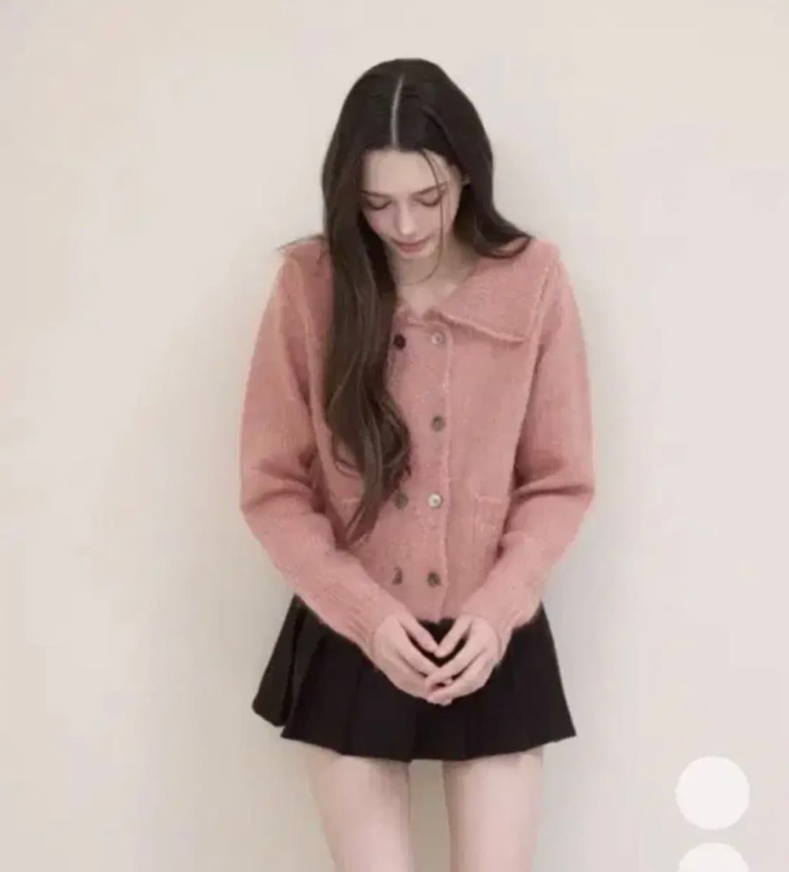 라벨르블랑 투포켓 모헤어 니트 상품이미지2