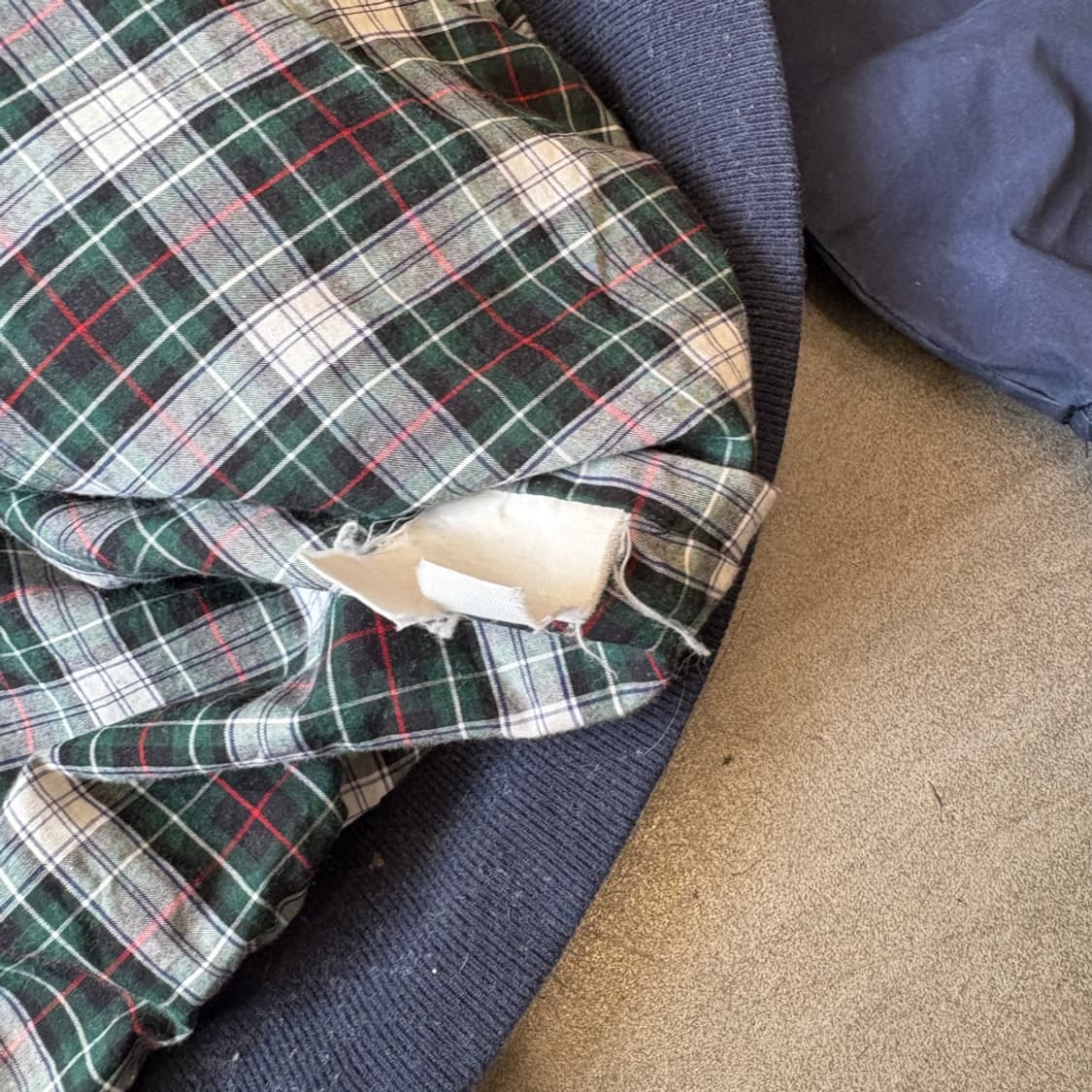 폴로 정품 네이비 바라쿠다 코튼 자켓  상품이미지6