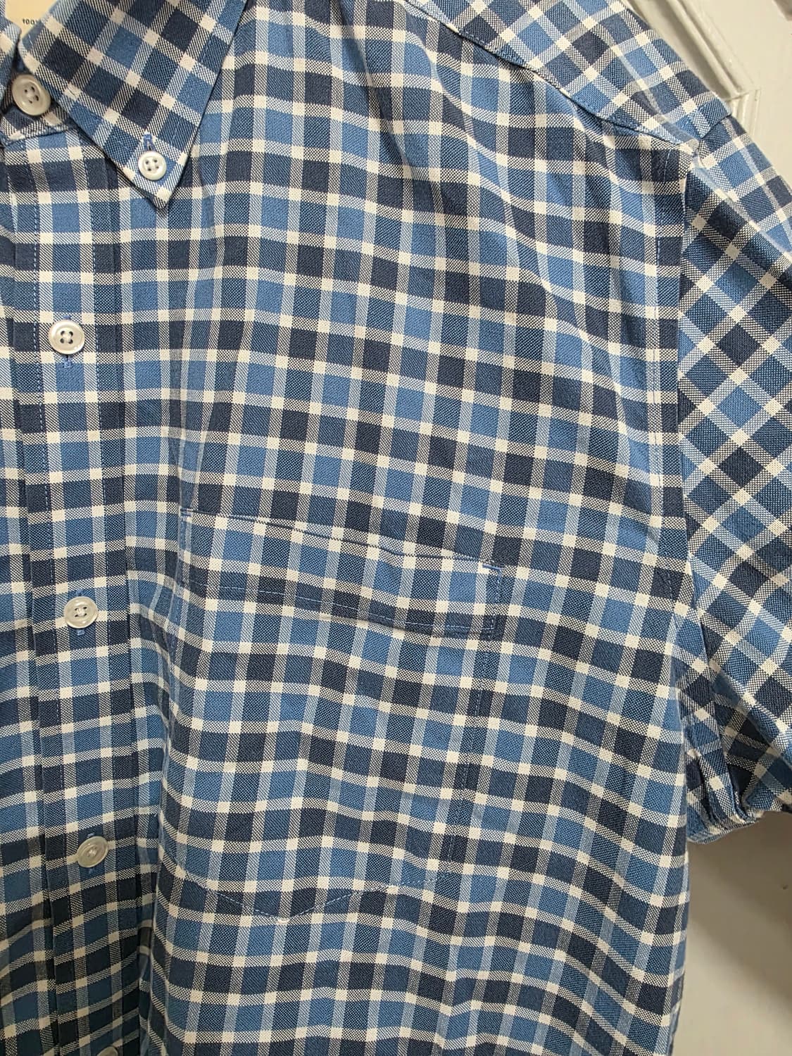 L.L.BEAN 엘엘빈 링클프리 체크 셔츠 상품이미지4