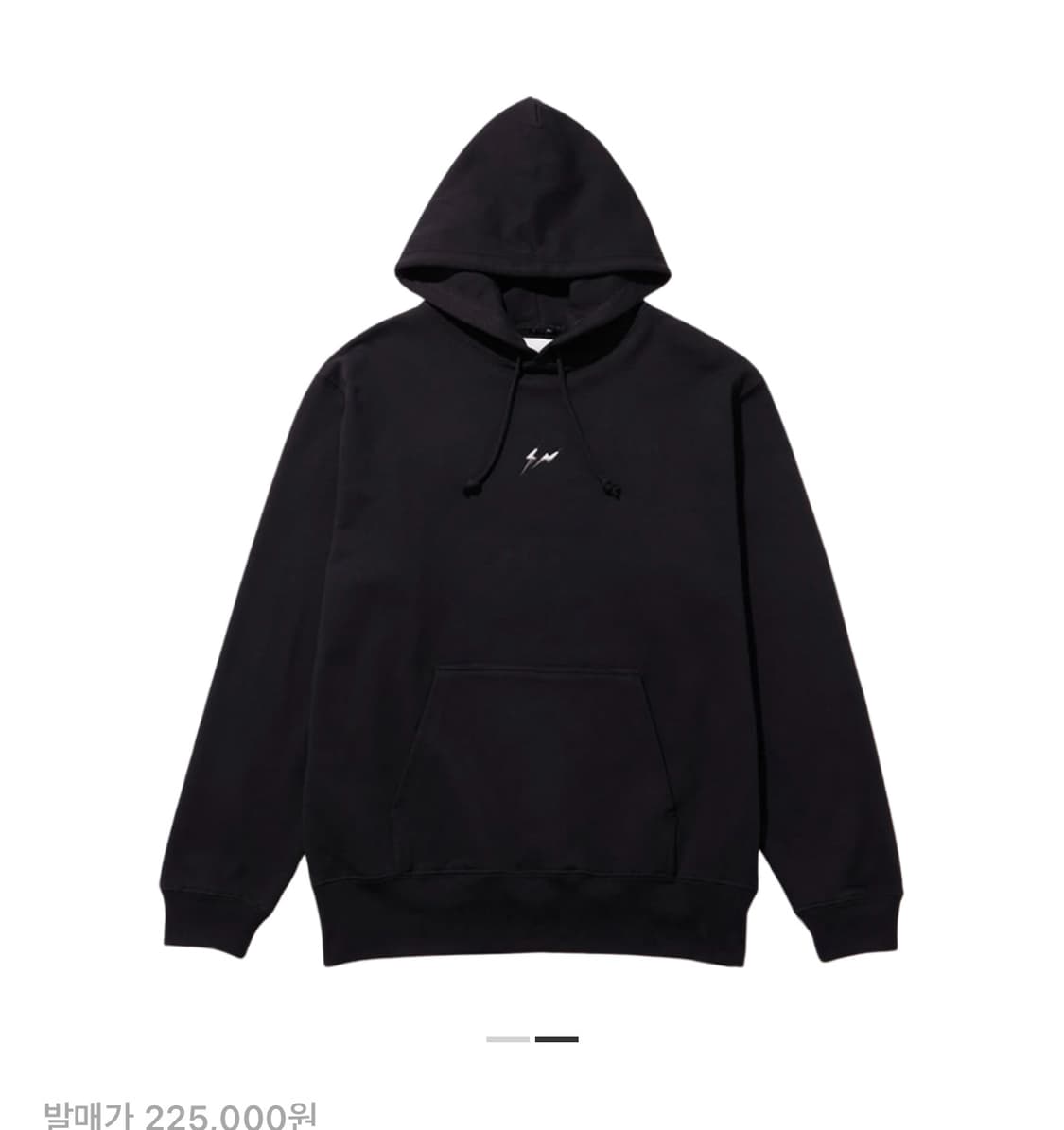 헬리녹스 프라그먼트 포켓몬 INN 썬더볼트 프로젝트 후드 블랙 L 상품이미지1