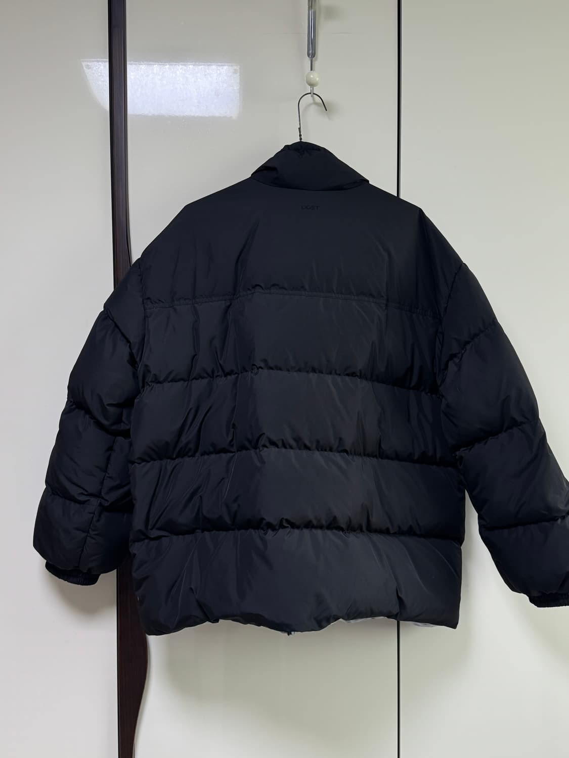 어그스트 캐주얼 푸퍼 패딩 블랙 상품이미지5