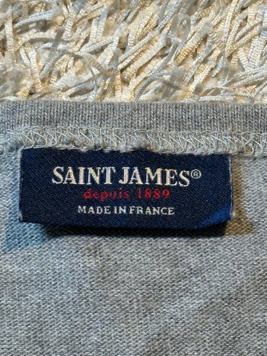 세인트제임스 SAINT JAMES 길도 엘보패치 긴팔 티셔츠 상품이미지5