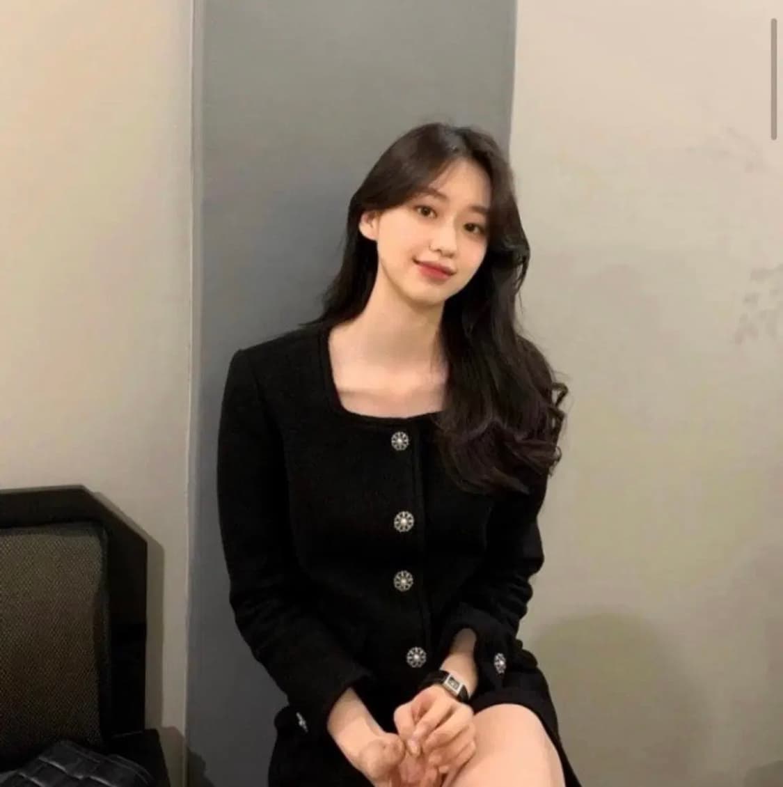 르플레인 코코 트위드 셋업 자켓+치마 세트 사이즈2 상품이미지1