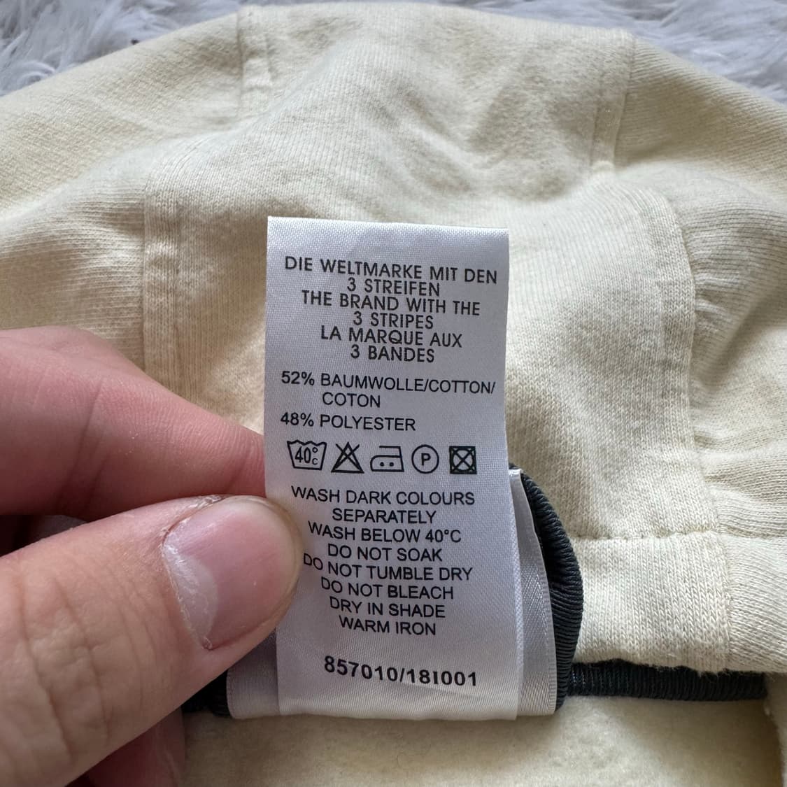 ADIDAS 일본빈티지 기모 후드집업 아디다스 노드후드집업 XL 105 상품이미지9