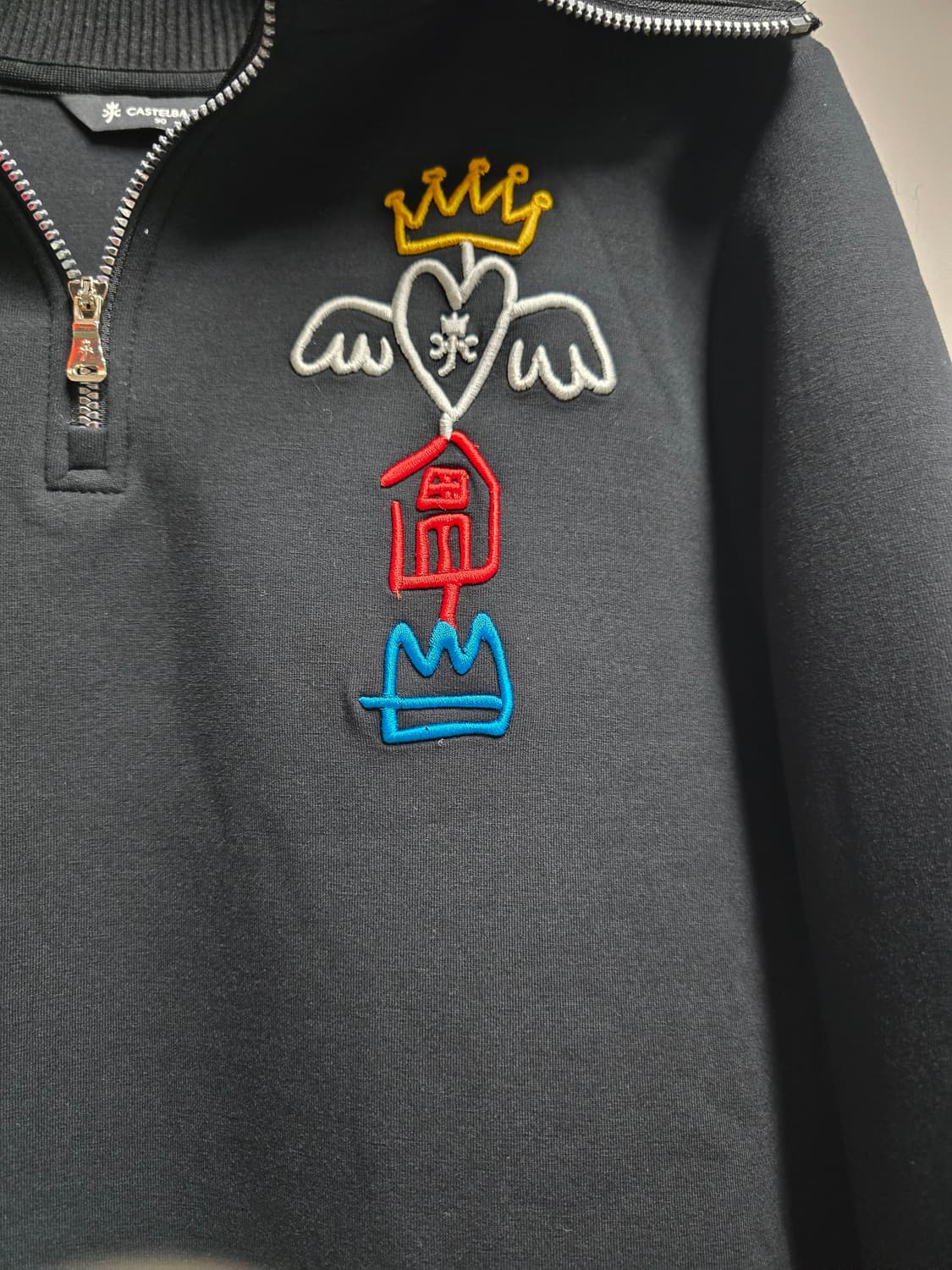 까스텔바작 반집업 긴팔티 90 상품이미지3