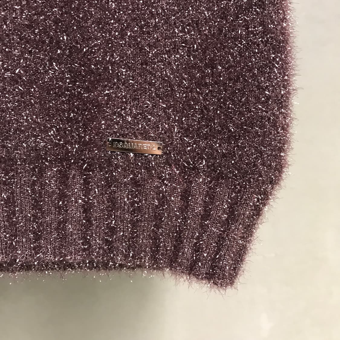 디스퀘어드2 니트 반팔 카라티 XS(W) 상품이미지5