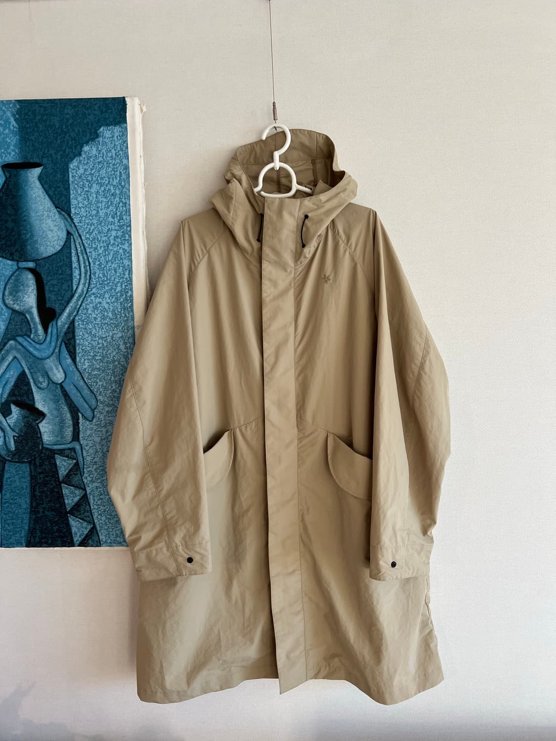 Goldwin 골드윈 필드 후디드 오버 코트 m 상품이미지1