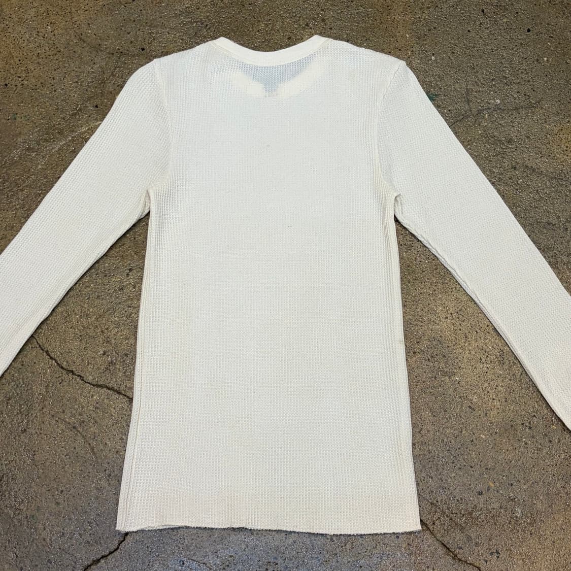 새상품 90s USA 빈티지 프루트오브더룸 와플 긴팔티 상품이미지7