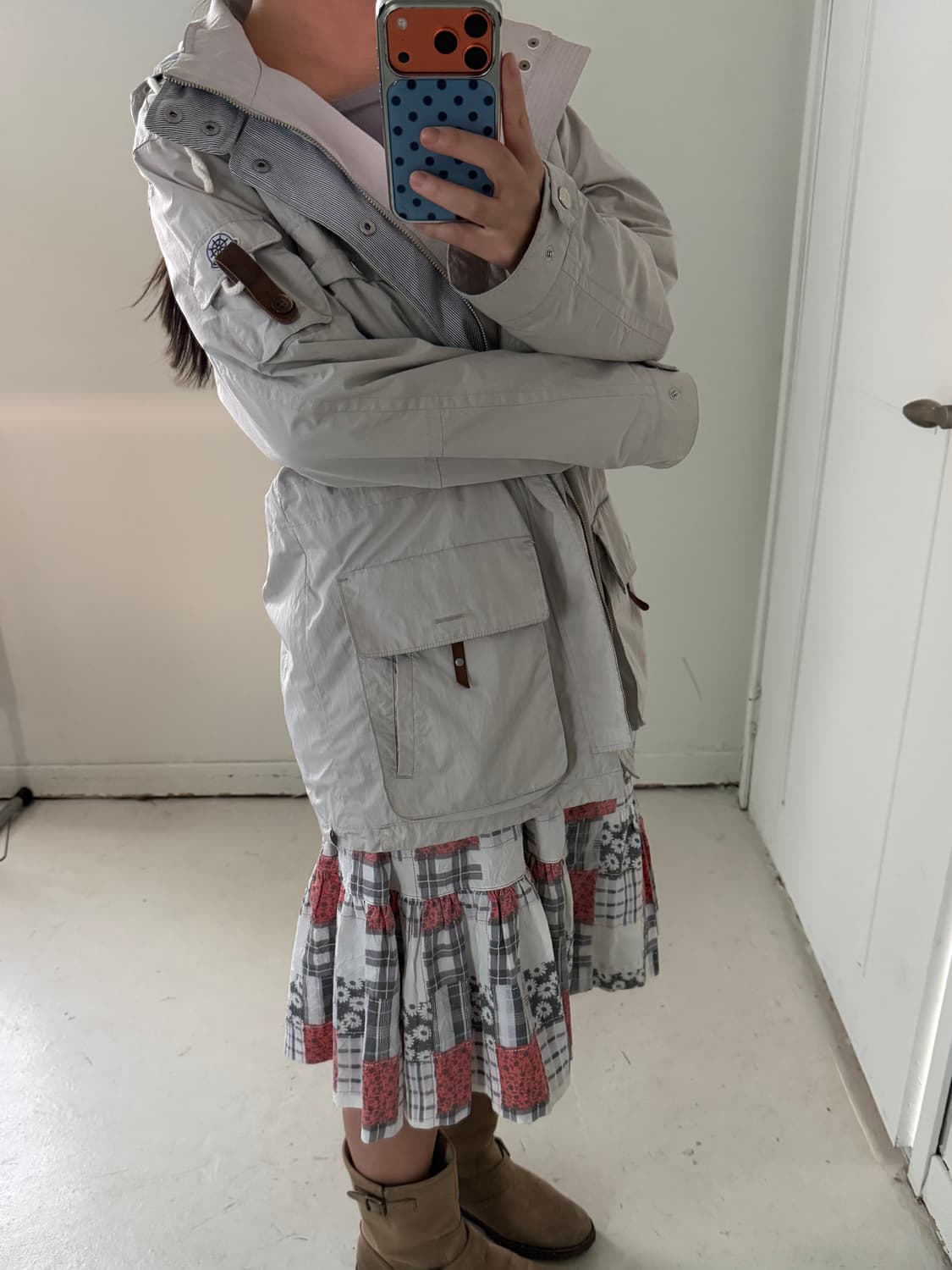 일본빈티지 허시파피 마운틴 윈드브레이크 자켓 상품이미지4