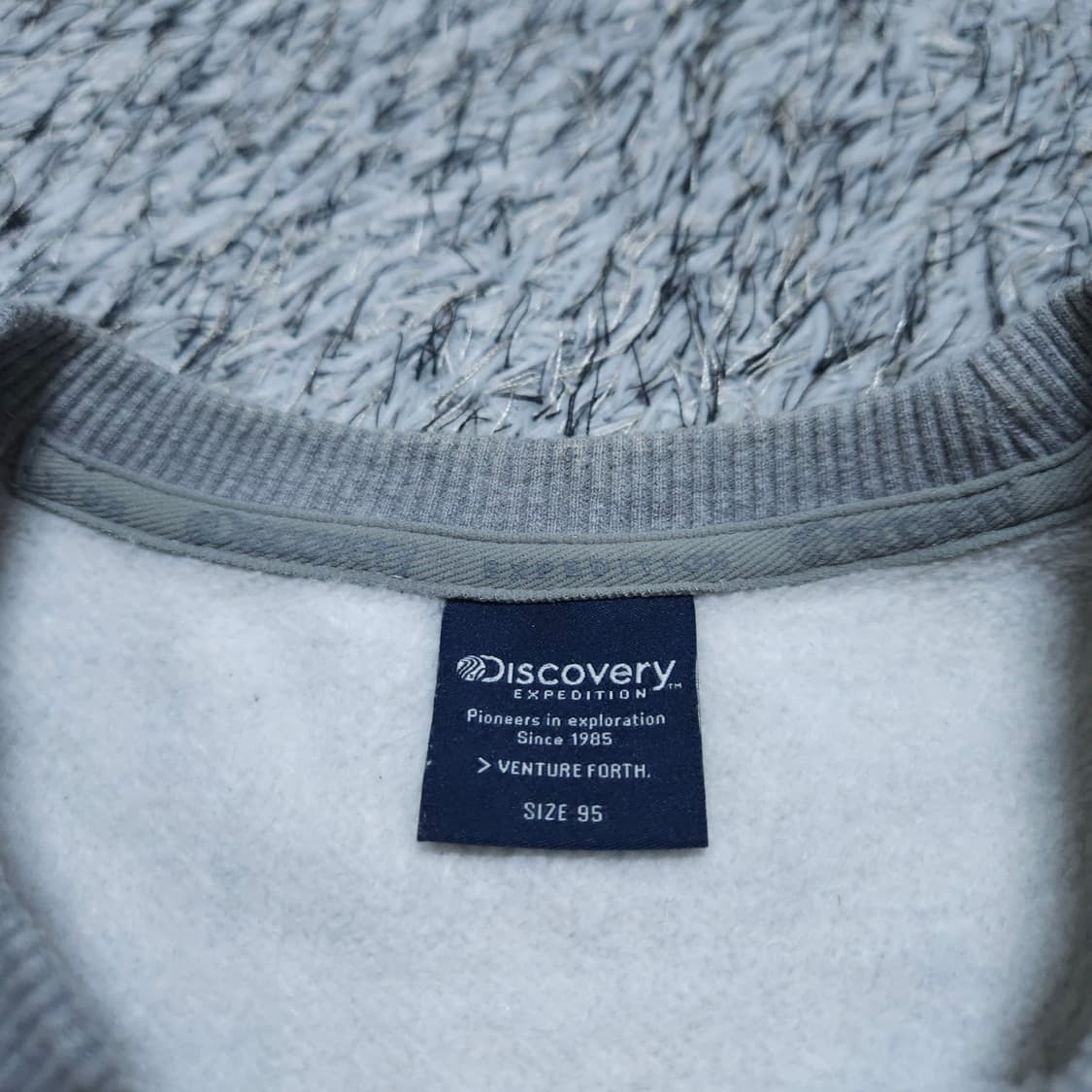 디스커버리)95 남자 기모 맨투맨티셔츠 / 왕눈이샵 상품이미지8