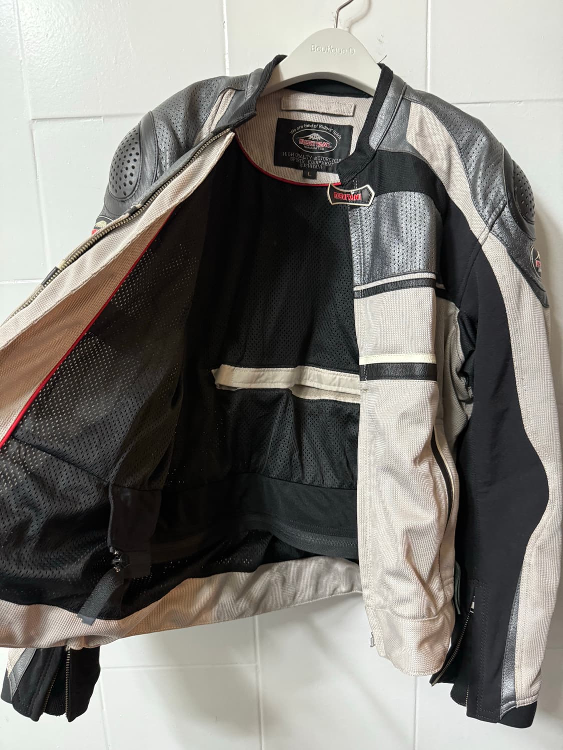 쿠시타니 바이커 라이더 자켓 상품이미지5