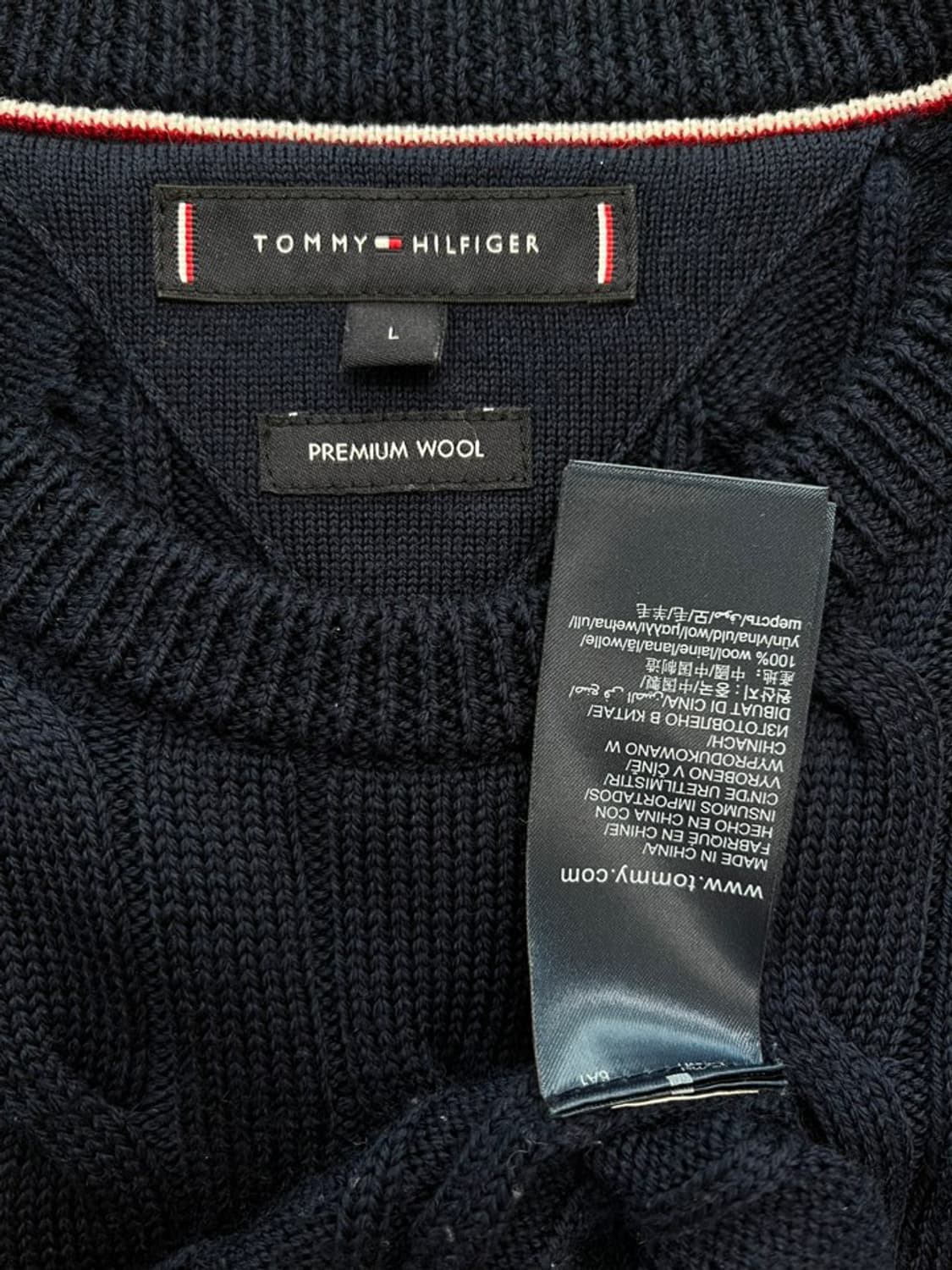 타미 힐피거 꽈배기 니트/#681 상품이미지3