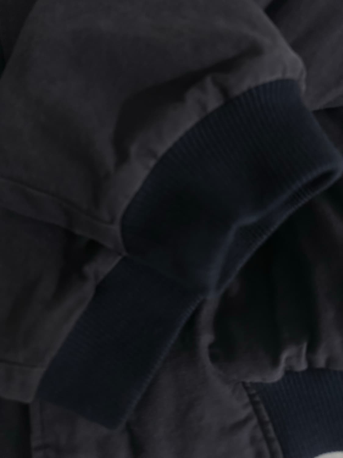 [OS]논노드 서퍼 다이 봄버 자켓 빈티지 네이비 블랙 상품이미지6