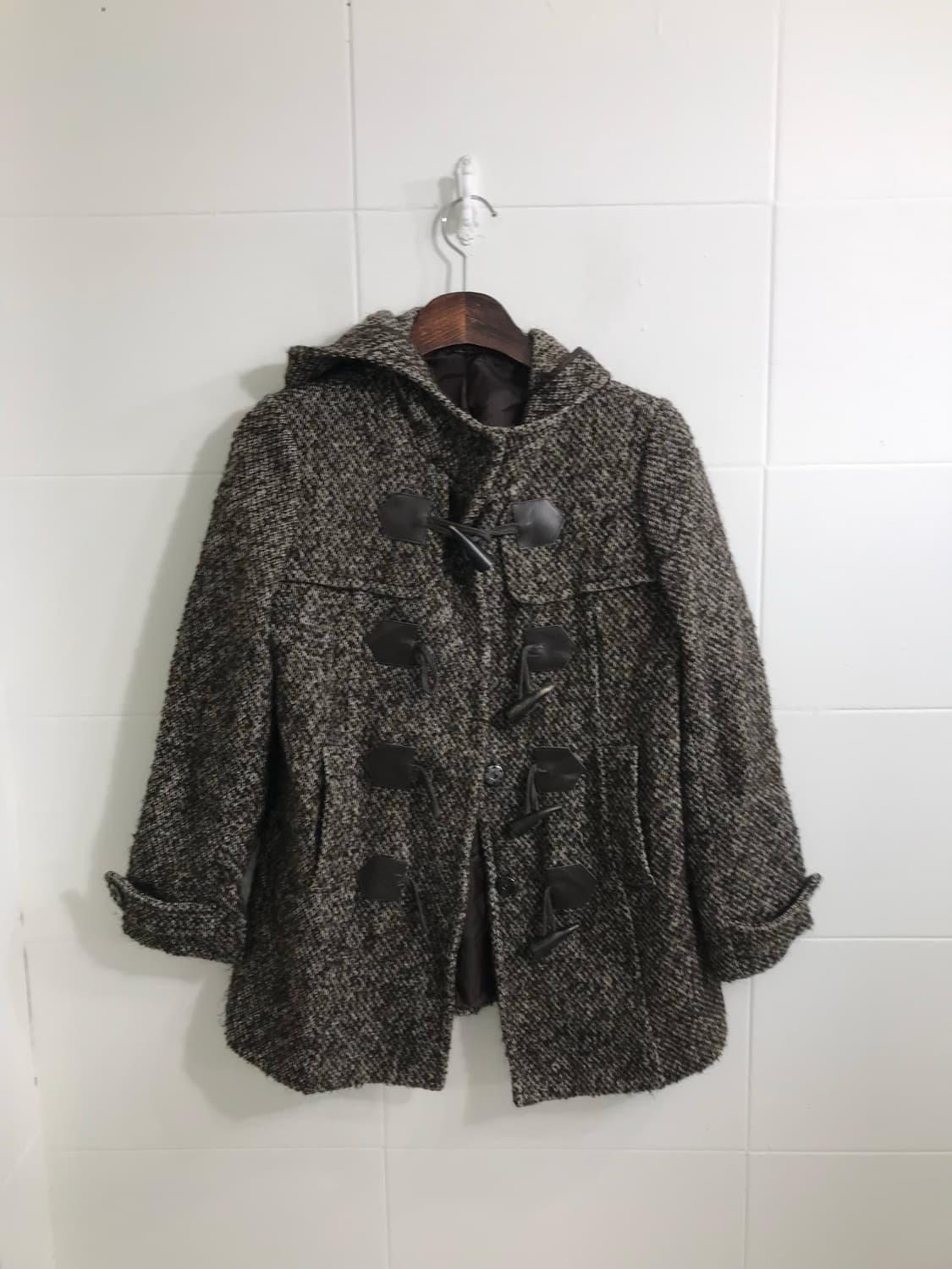 브라운베이지 그런지 하구미 겨울 코디세트 상품이미지4