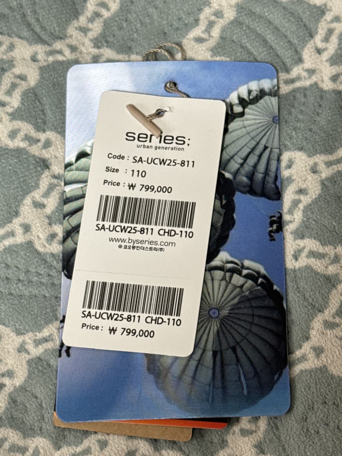 [5회미만] 시리즈 25fw 구스다운 에어트루퍼 / 다크차콜 / 110사 상품이미지10