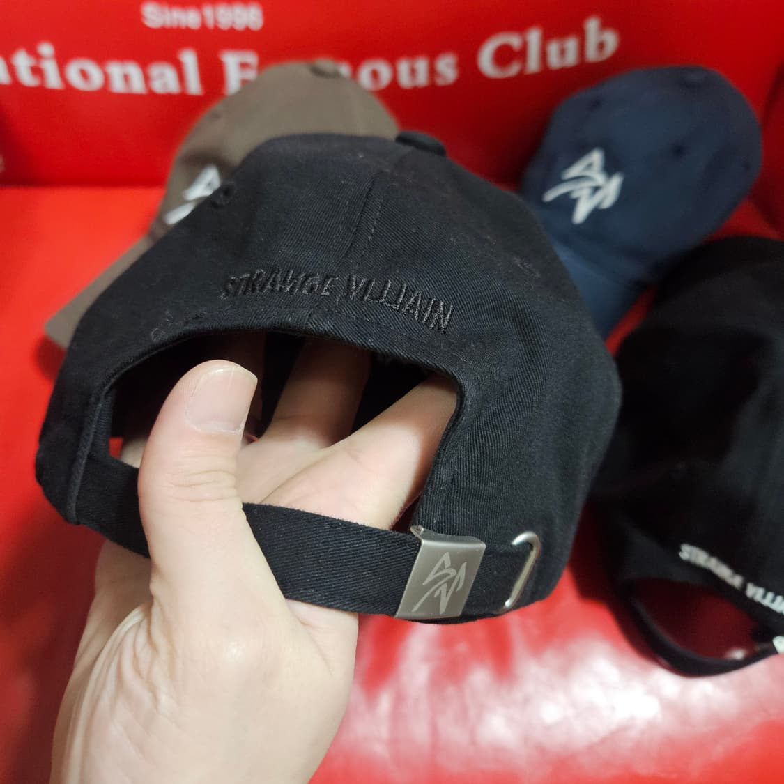 (미사용)스트레인지 빌런 25fw 인플 볼캡 Free 상품이미지9
