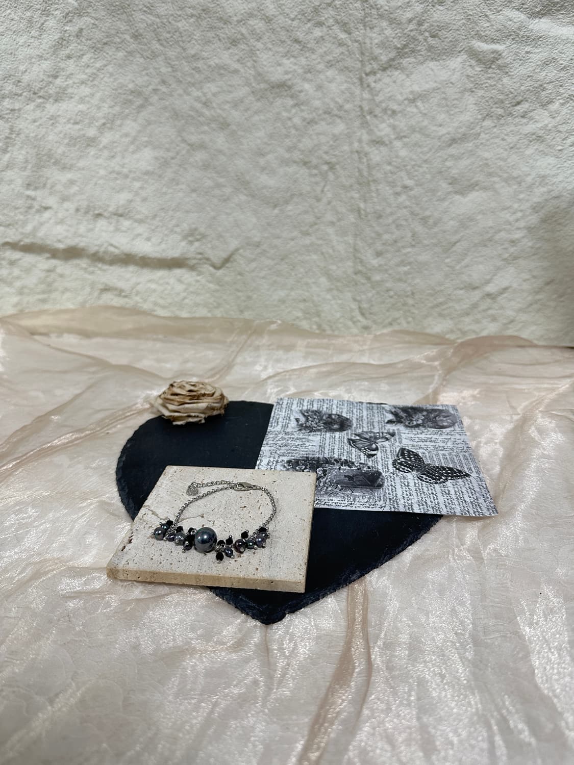 빈티지 wien 타히티 진주  팔찌 상품이미지1