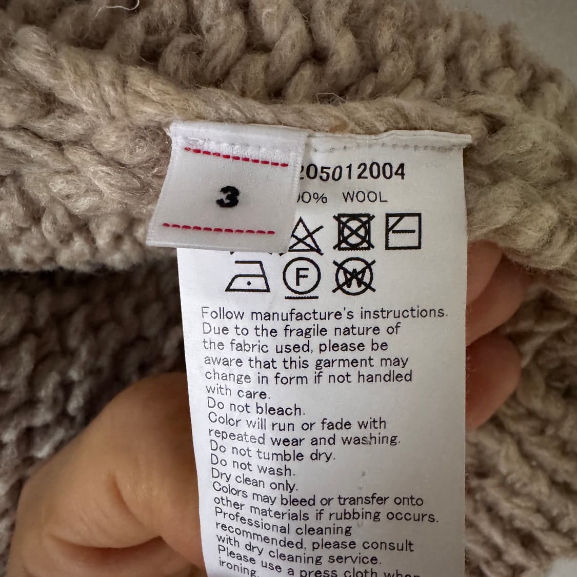 3)비즈빔 COWICHAN SB HAND-KNIT F.Z. 상품이미지5