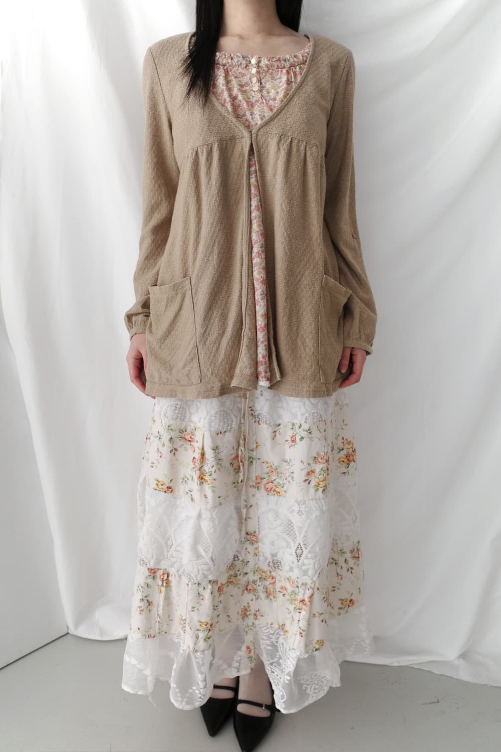 flower lace skirt  상품이미지7