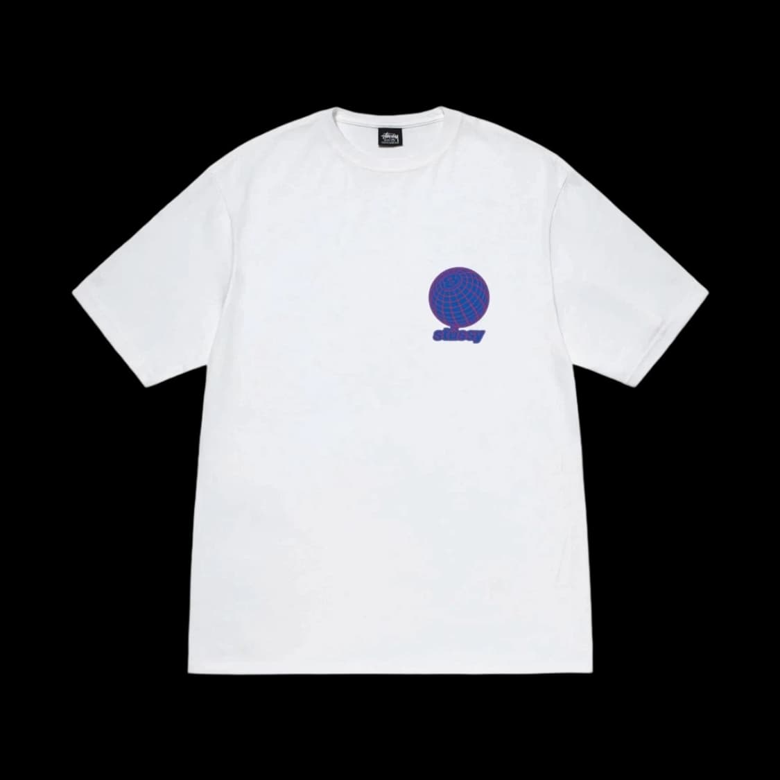 [XXL]스투시 8볼 그리드 티셔트 화이트 상품이미지2