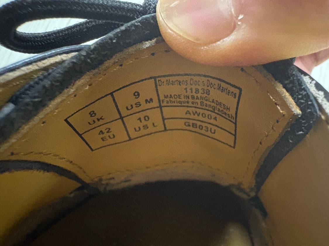닥터마틴 1461 3홀 스무스 270 상품이미지7