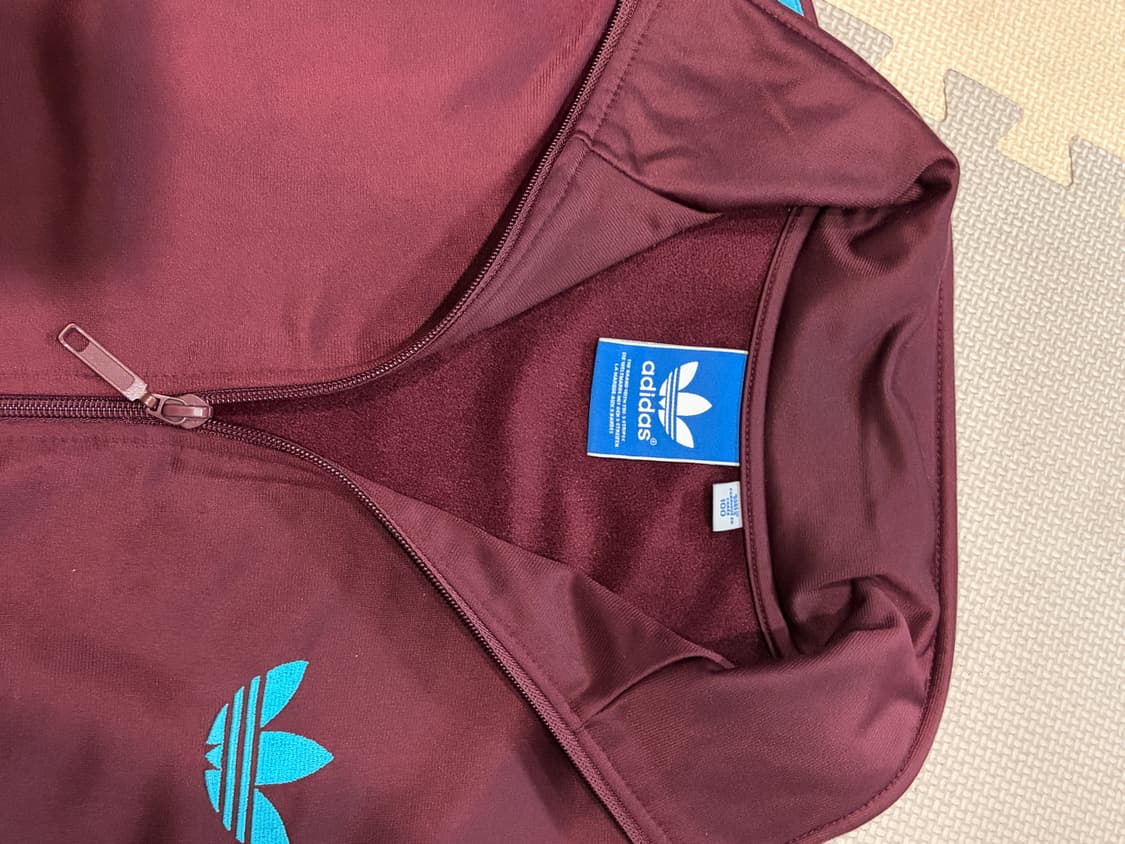 아디다스 구파이어버드 빈티지 대장 아쿠아와인 버건디민트 져지 100 상품이미지4