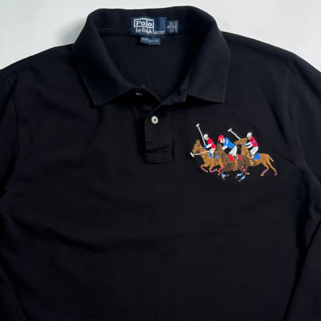 폴로 랄프로렌 트리플 포니 카라 롱 슬리브  상품이미지2