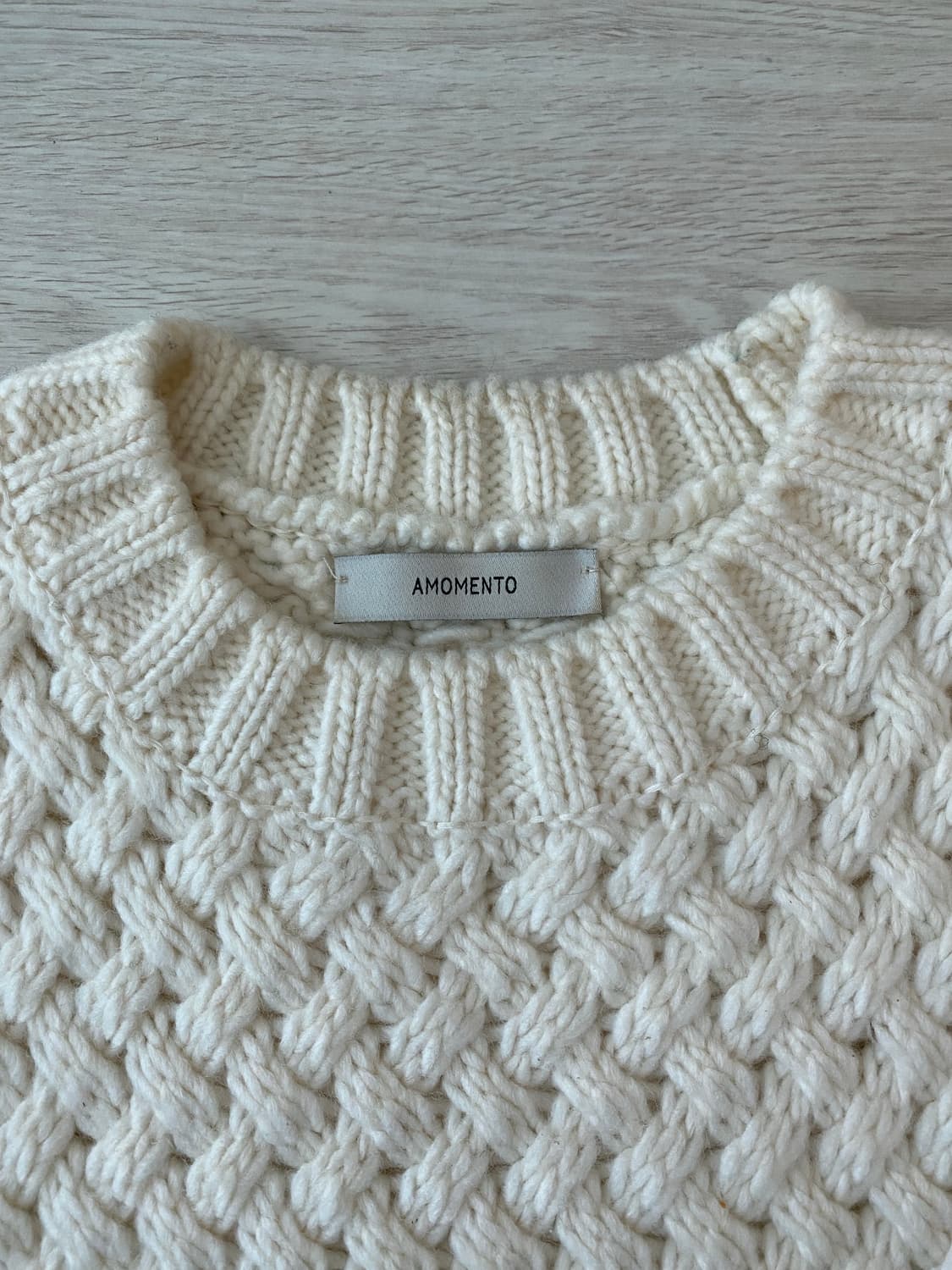 아모멘토 니트 상품이미지3