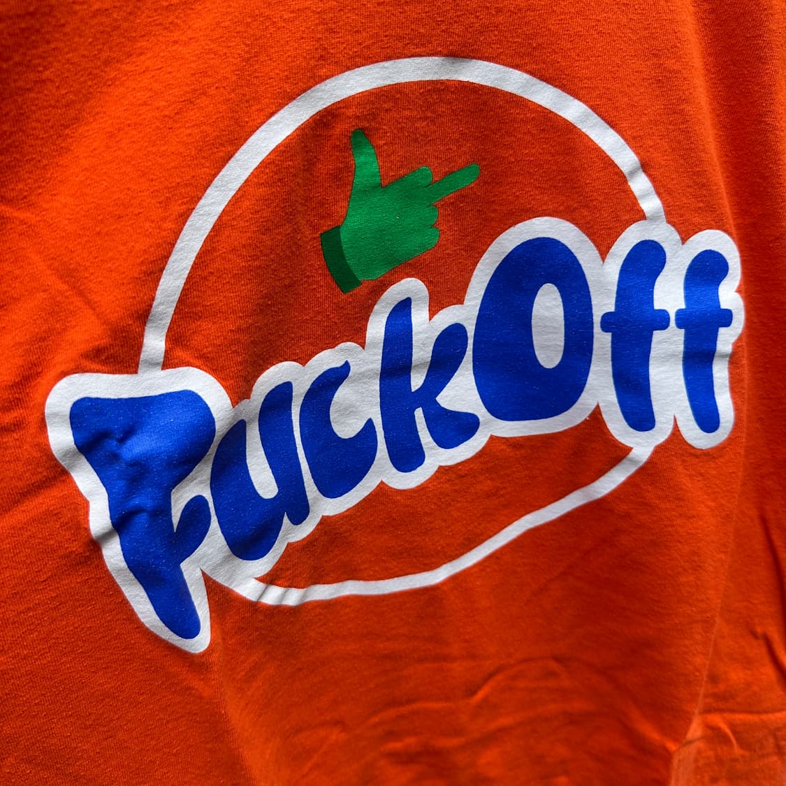 vintage fanta parody fuck off t shirt 상품이미지3