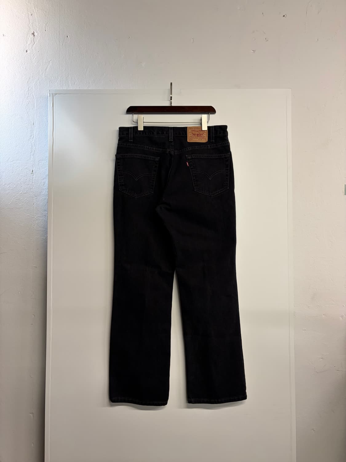 35-31“ 리바이스 517 흑청 USA 00s 상품이미지2