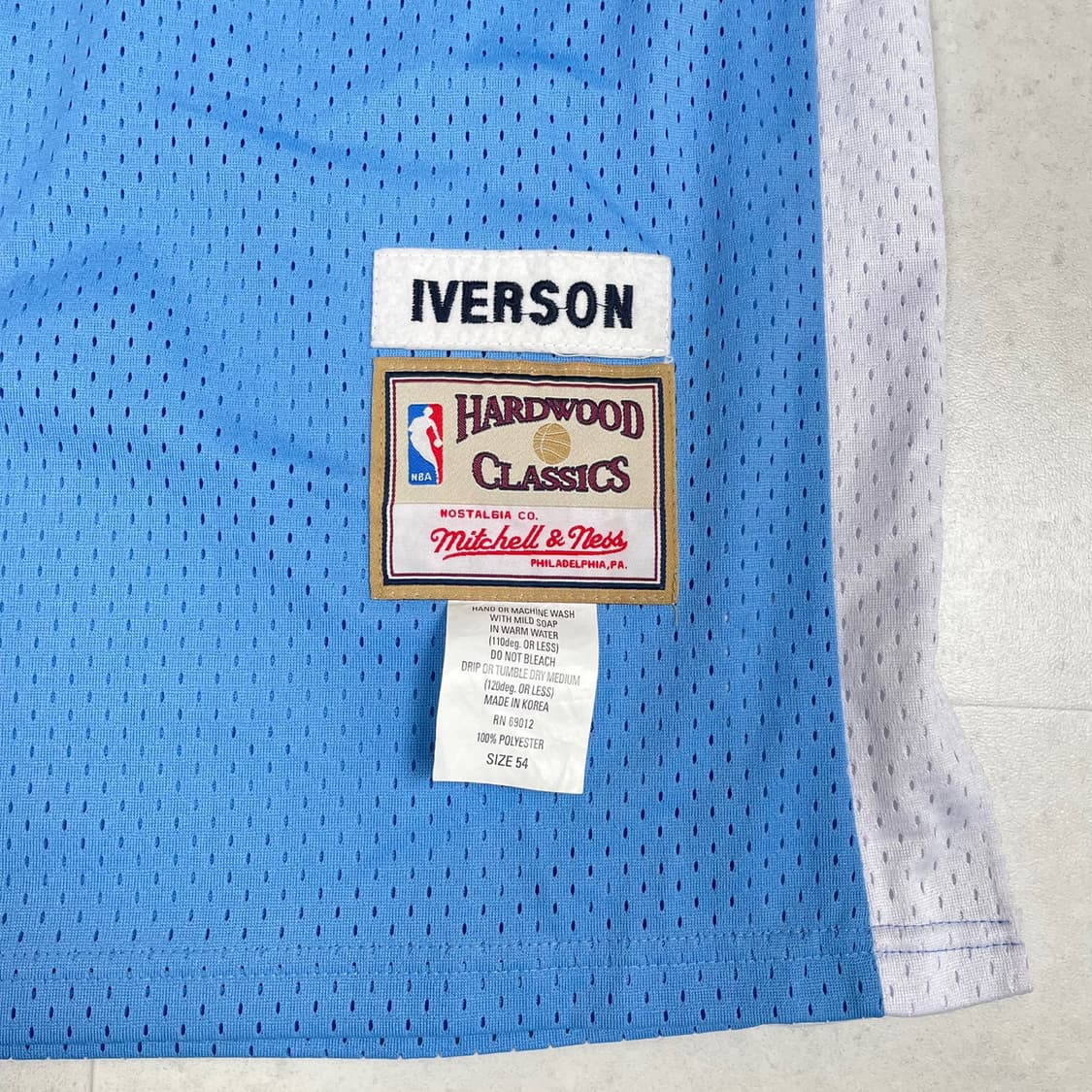 NBA 하우우드 클래식 덴버 너기츠 아이버슨 농구 저지 54 상품이미지3