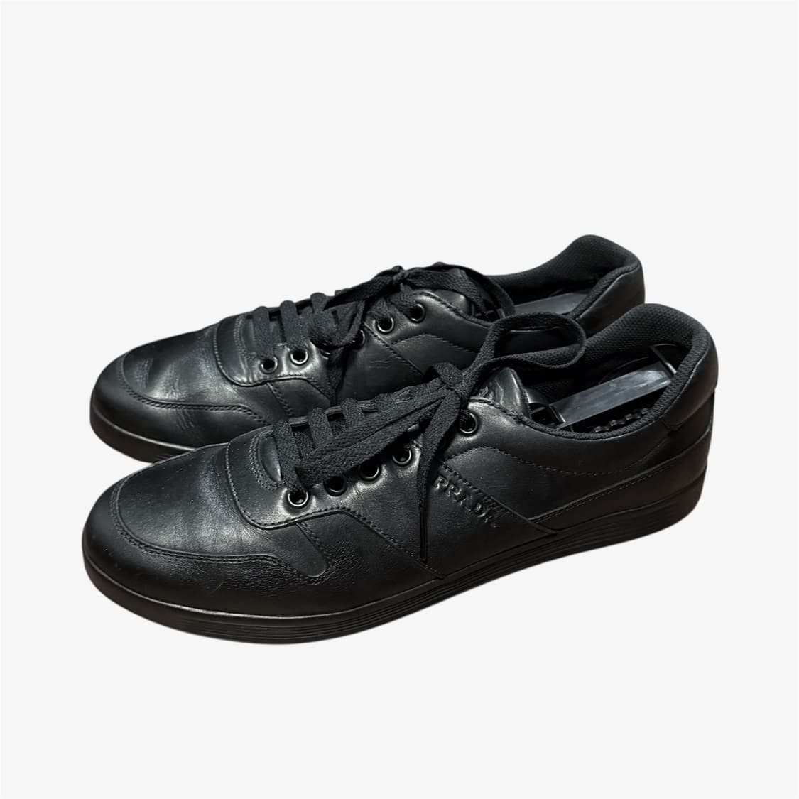 (260) 프라다 레더 스니커즈 상품이미지1