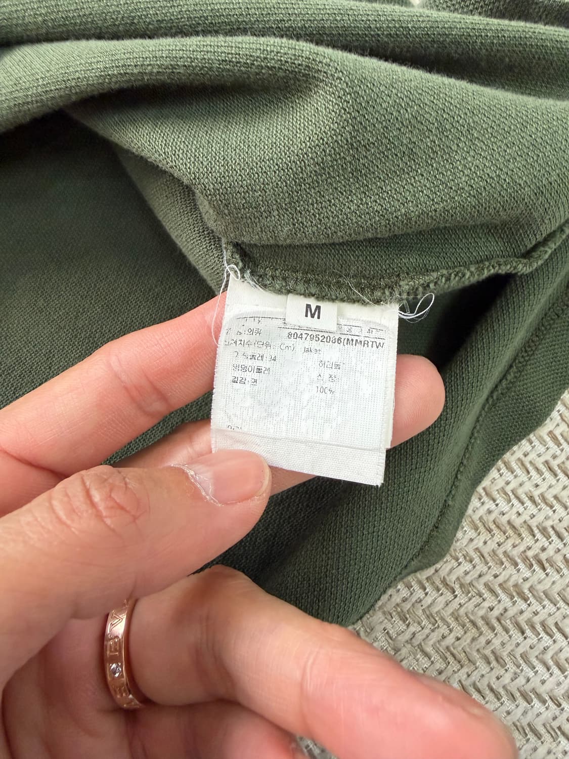 정품) 입생로랑 여성 PK 반팔티 M 상품이미지7