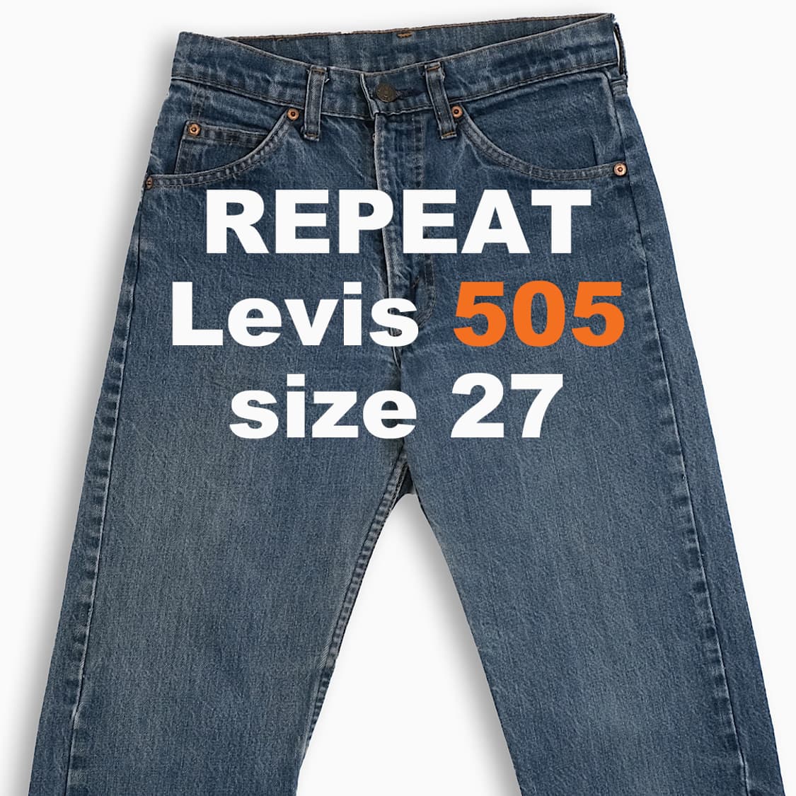 리바이스 505 오렌지탭 70s USA 27 인치 OR5052805 상품이미지1