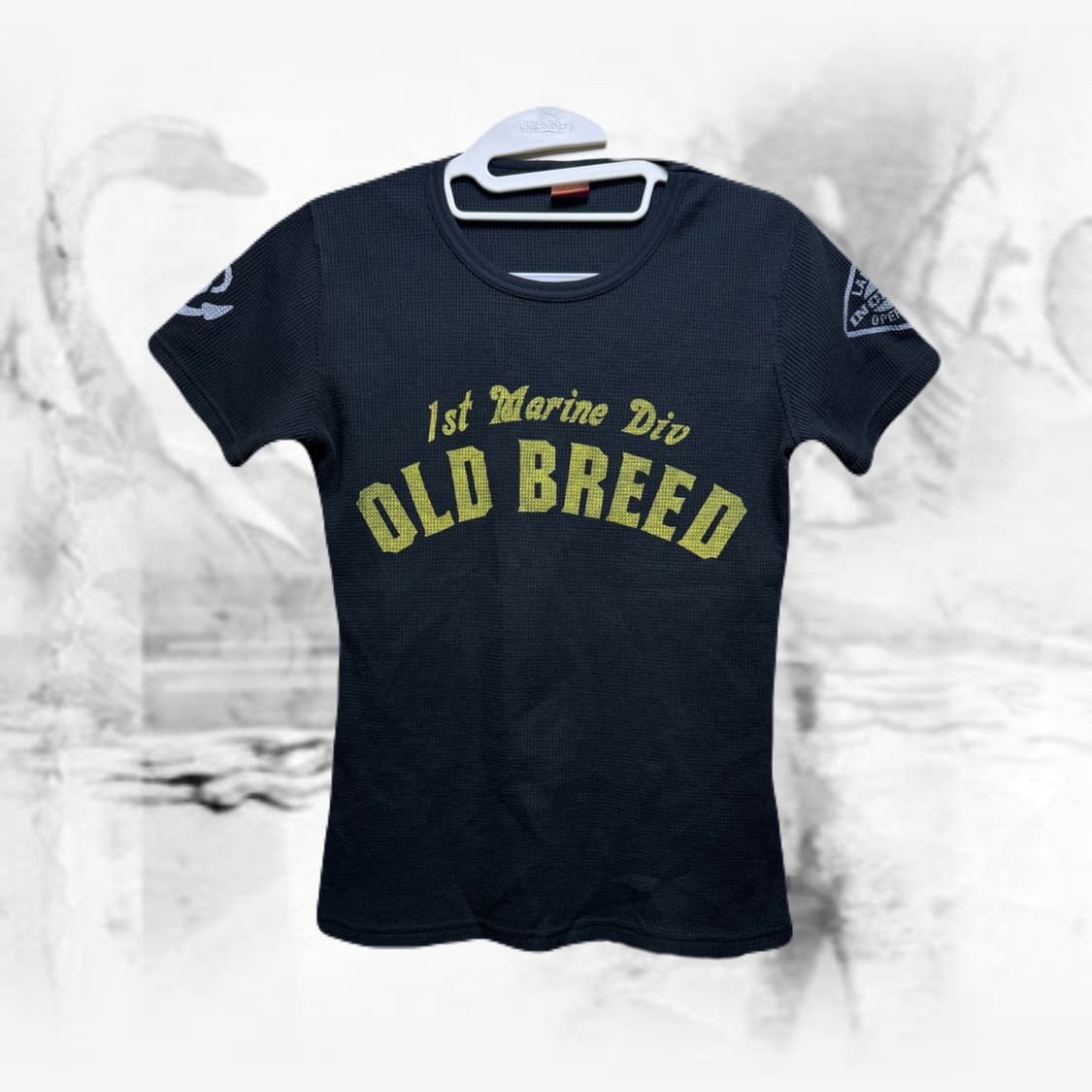 y2k 올드스쿨 와플 반팔 상품이미지1