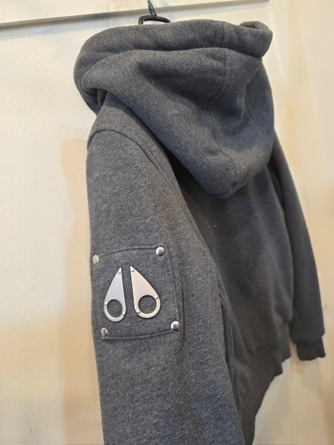 무스너클 후드집업 그레이 S사이즈 상품이미지4