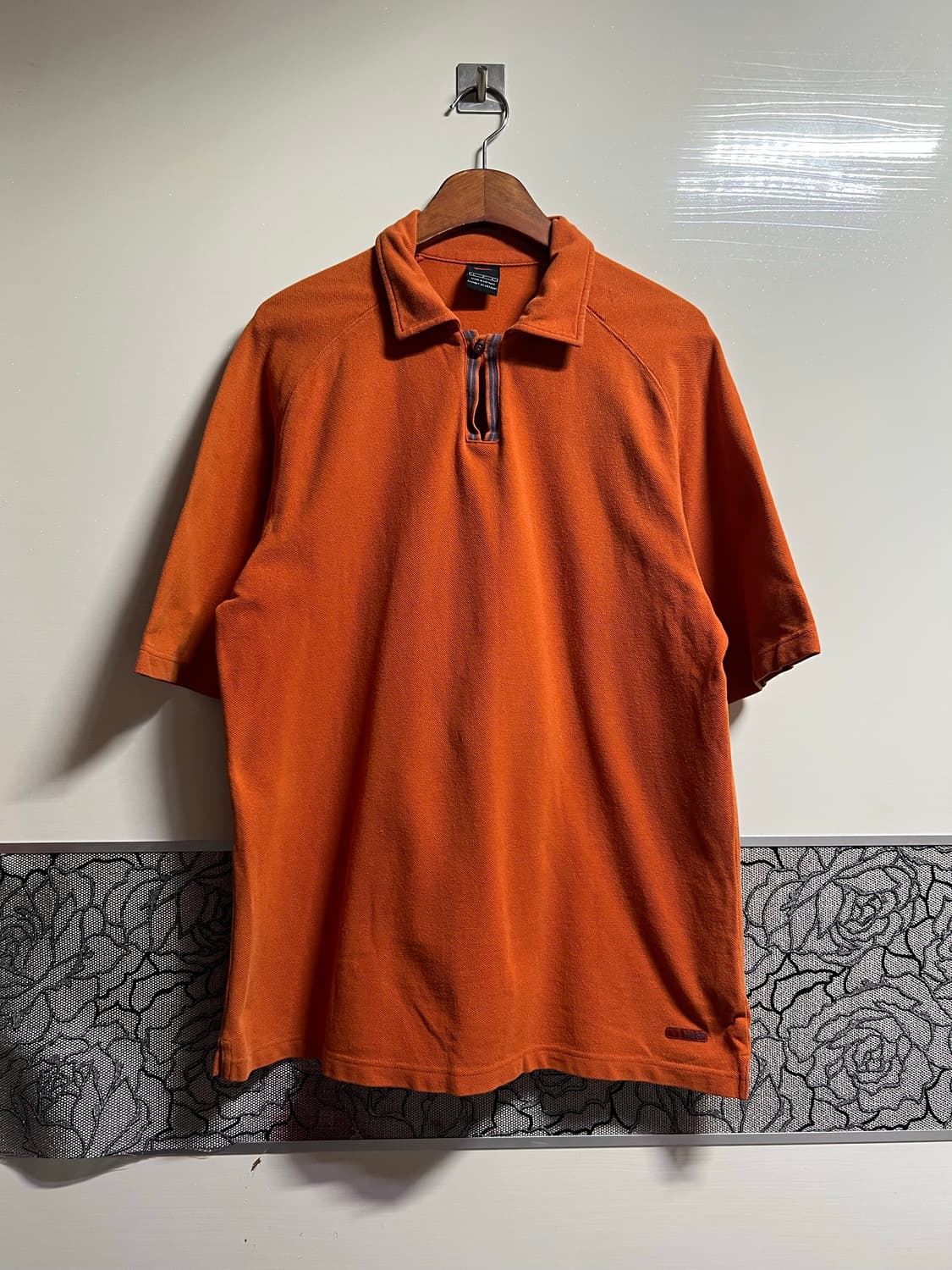 00s 나이키 오렌지 반팔 카라티 상품이미지1