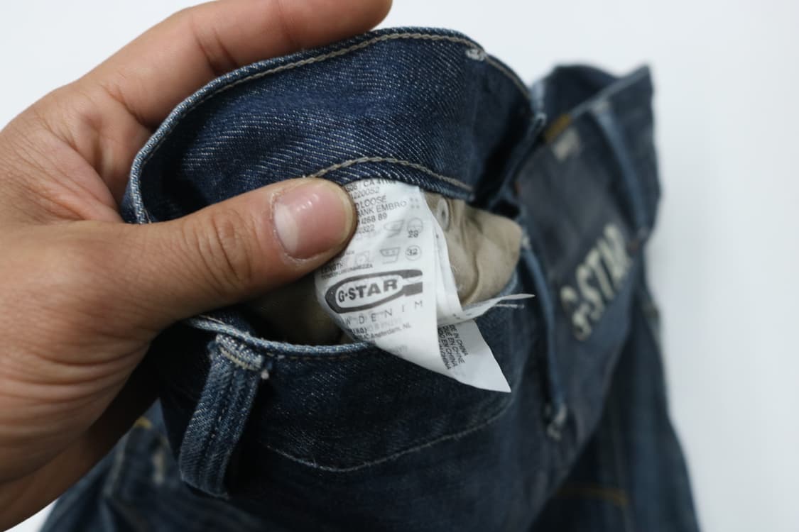 G-STAR RAW 지스타로우 3301 빈티지 입체 패턴 데님 팬츠 상품이미지10