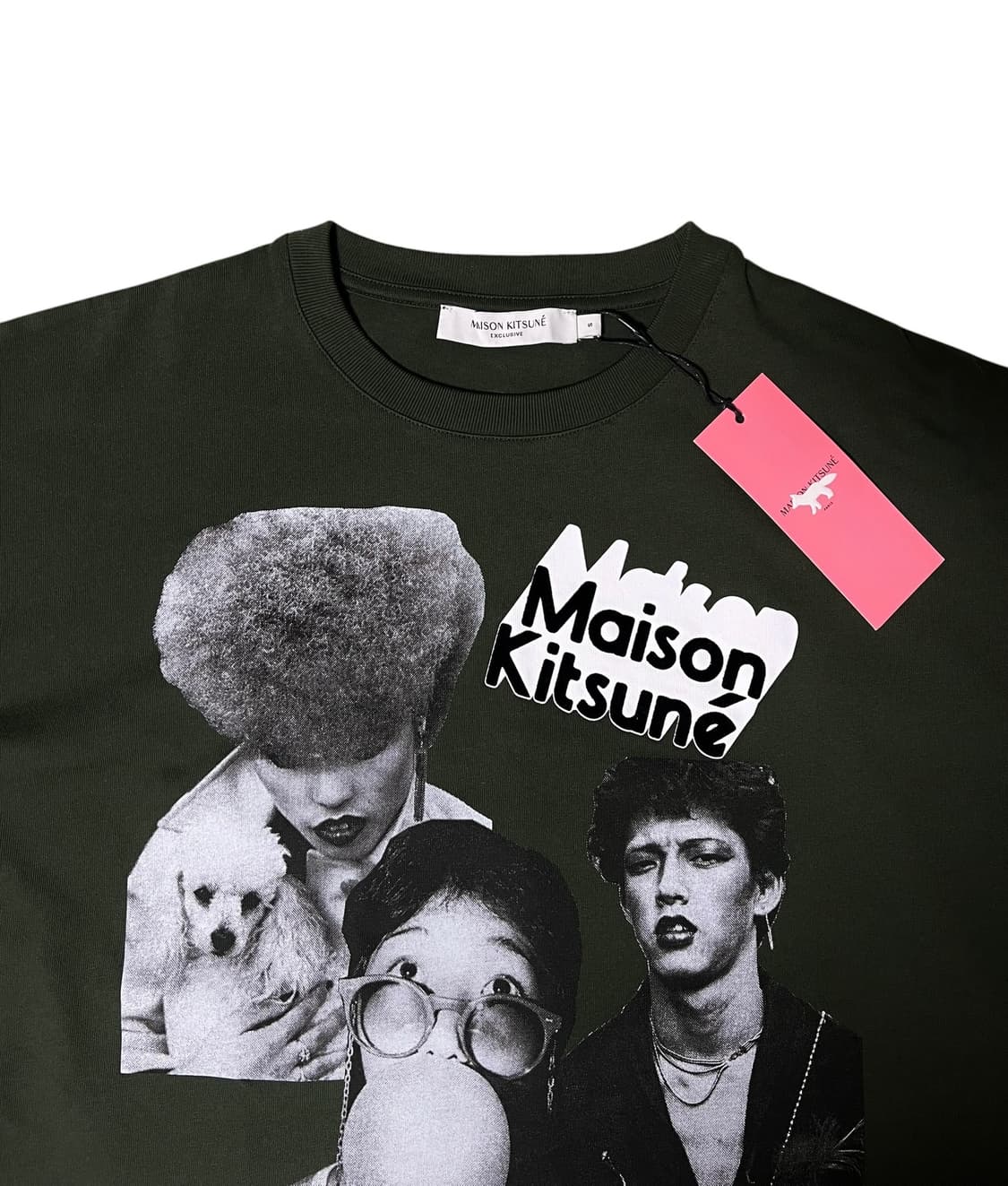 (새상품) 메종키츠네 그래픽 반팔티 상품이미지2