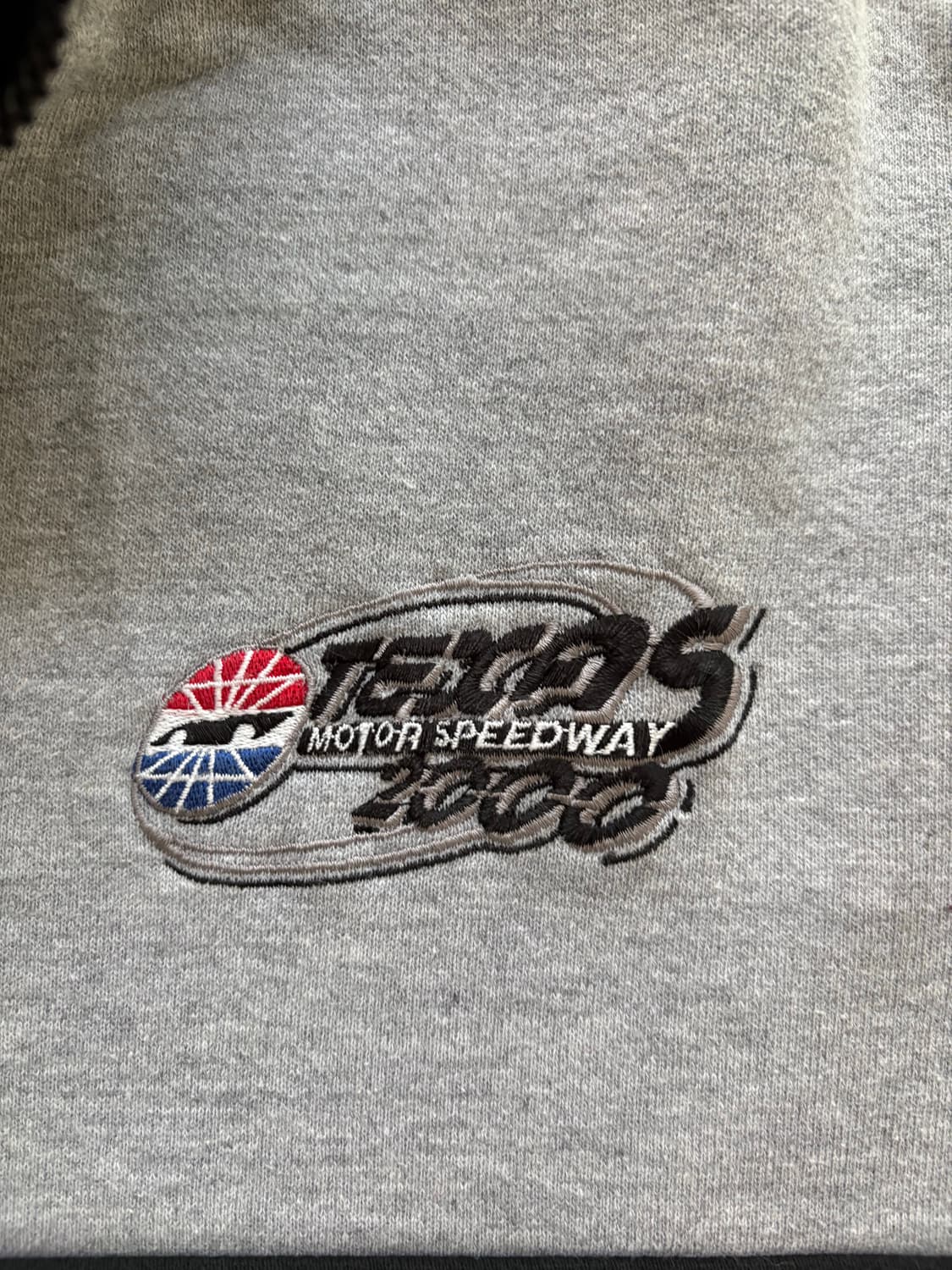 90's Russell USA Quarter Zip Sweatshirt. 상품이미지4