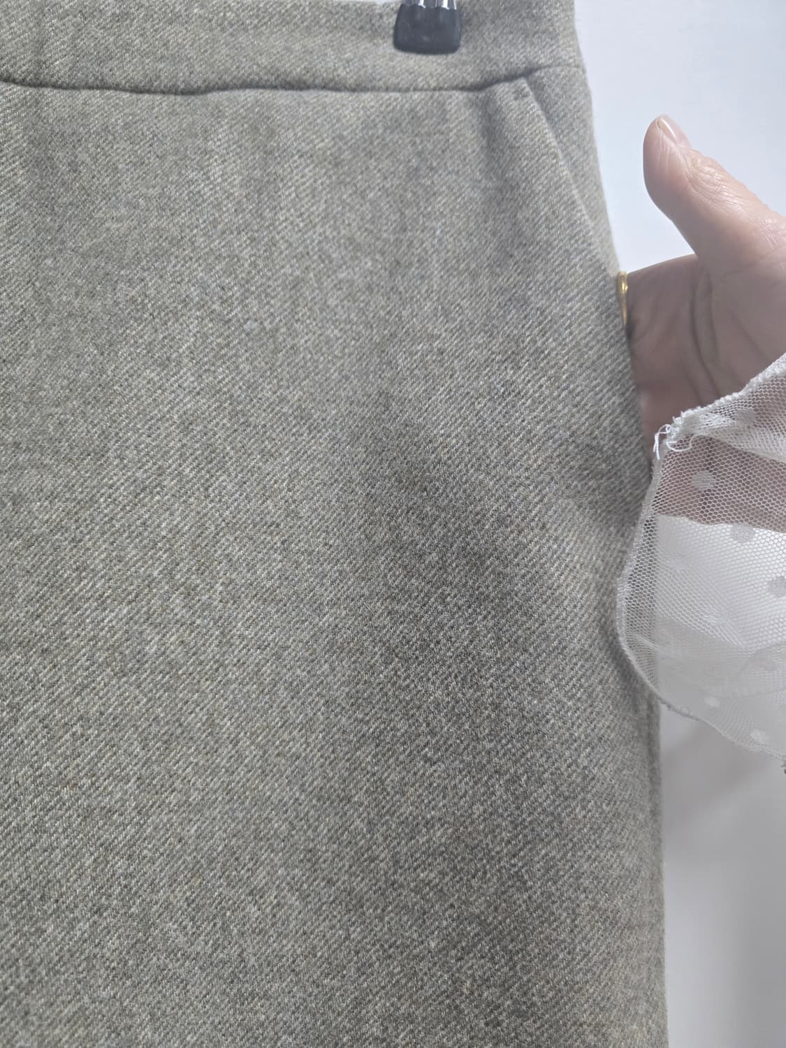 케네스레이디 울 롱스커트 66(27~28) 상품이미지2