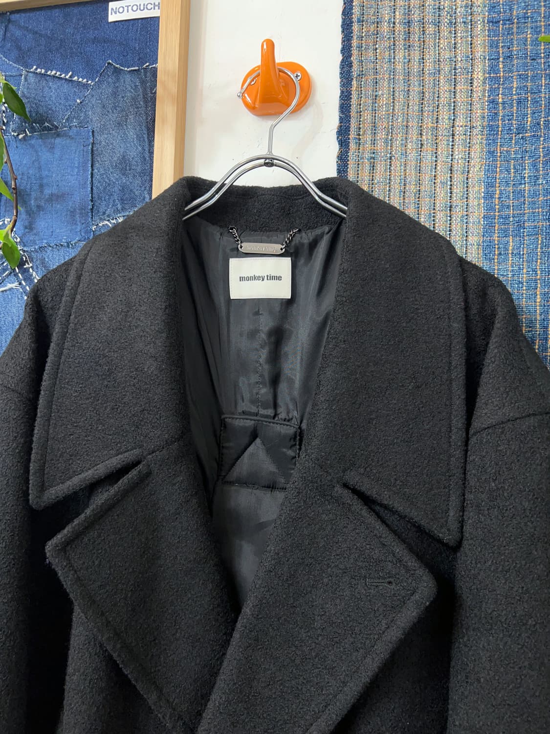 MONKEY TIME Double-Breasted Short Coat 상품이미지3