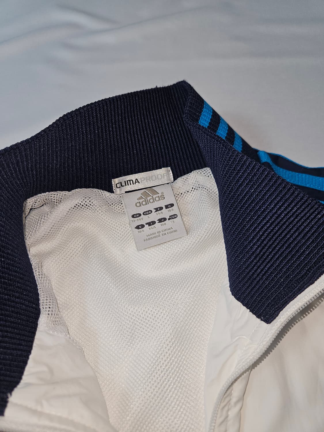 아디다스 일본판 희귀 져지 우븐 트랙탑 올드스쿨 y2k 구름 빈티지 M 상품이미지3