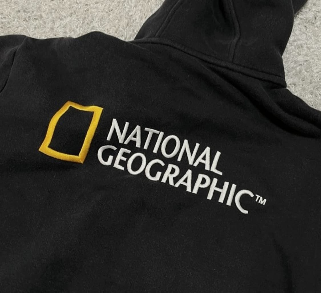 내셔널지오그래픽 블랙 후드집업 105/XL 상품이미지4