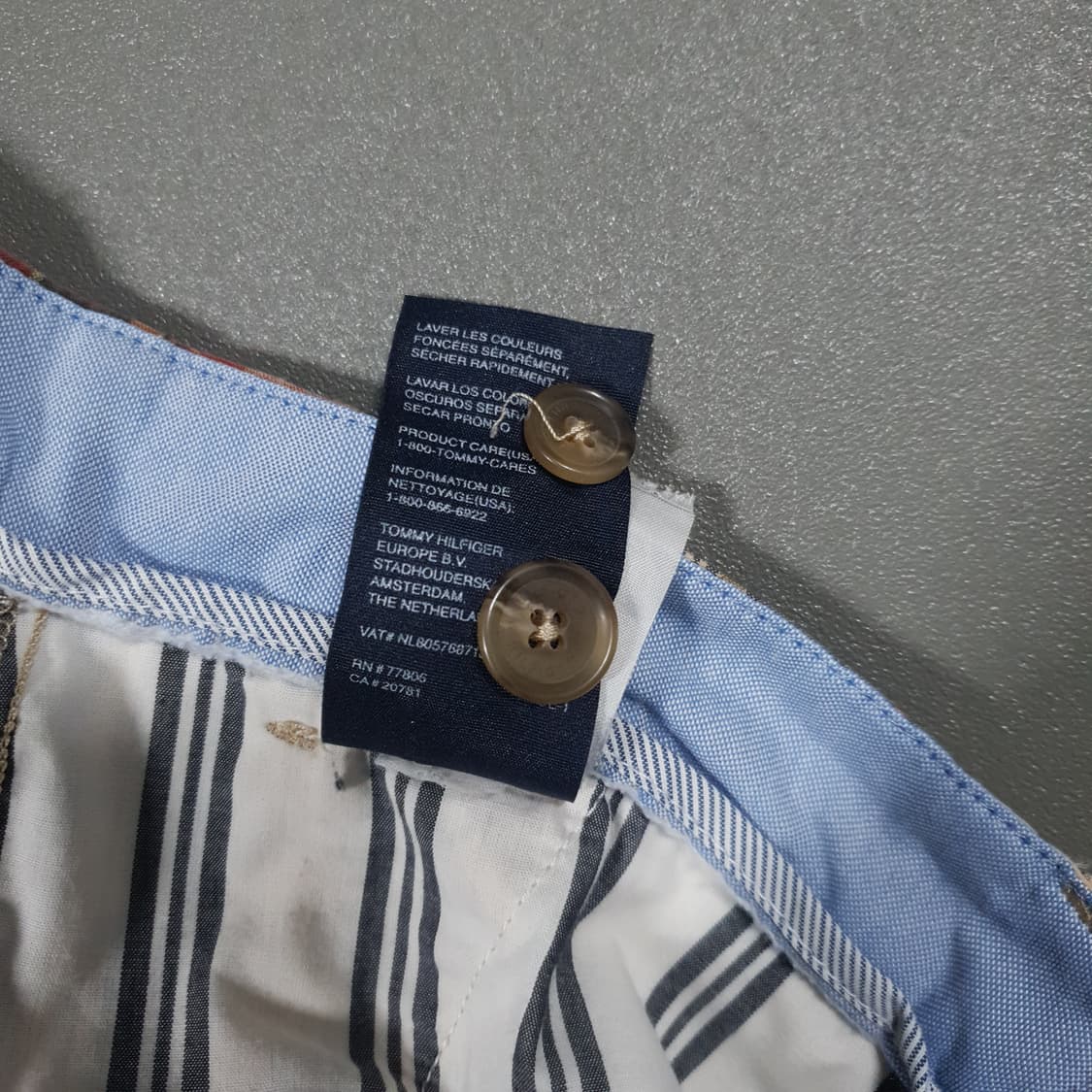 32~33) 타미힐피거 마드라스 패치워크 반바지 쇼츠 하프 팬츠 베이지 상품이미지7