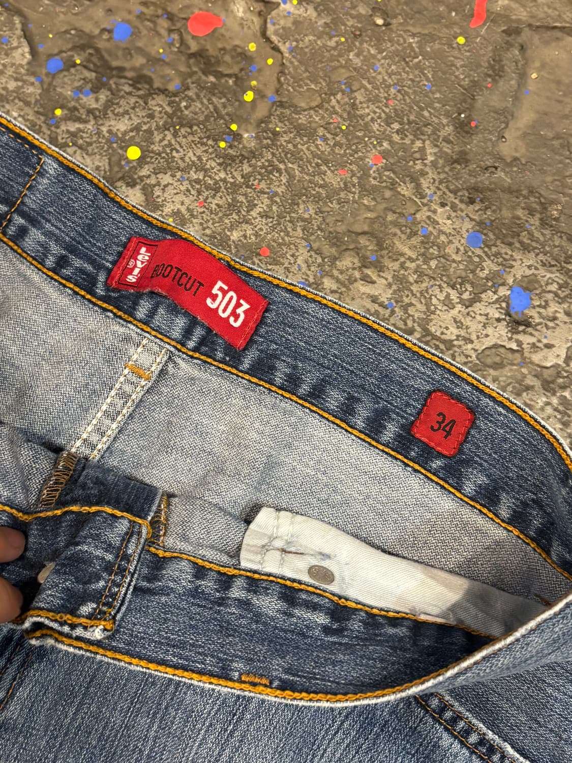 리바이스 503 부츠컷 상품이미지9