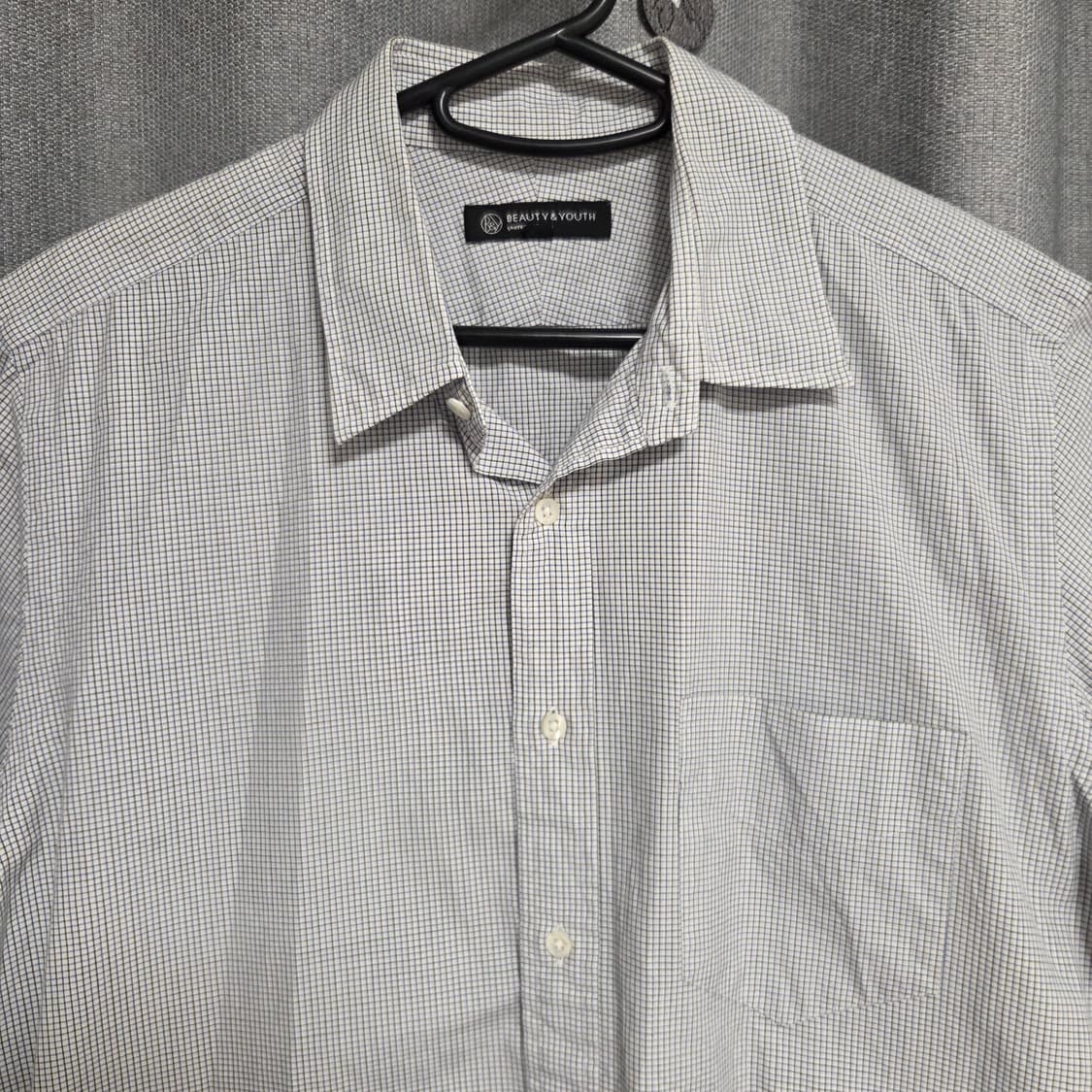 일본제 Beauty&Youth 반팔 셔츠 슬림L(100) 상품이미지2