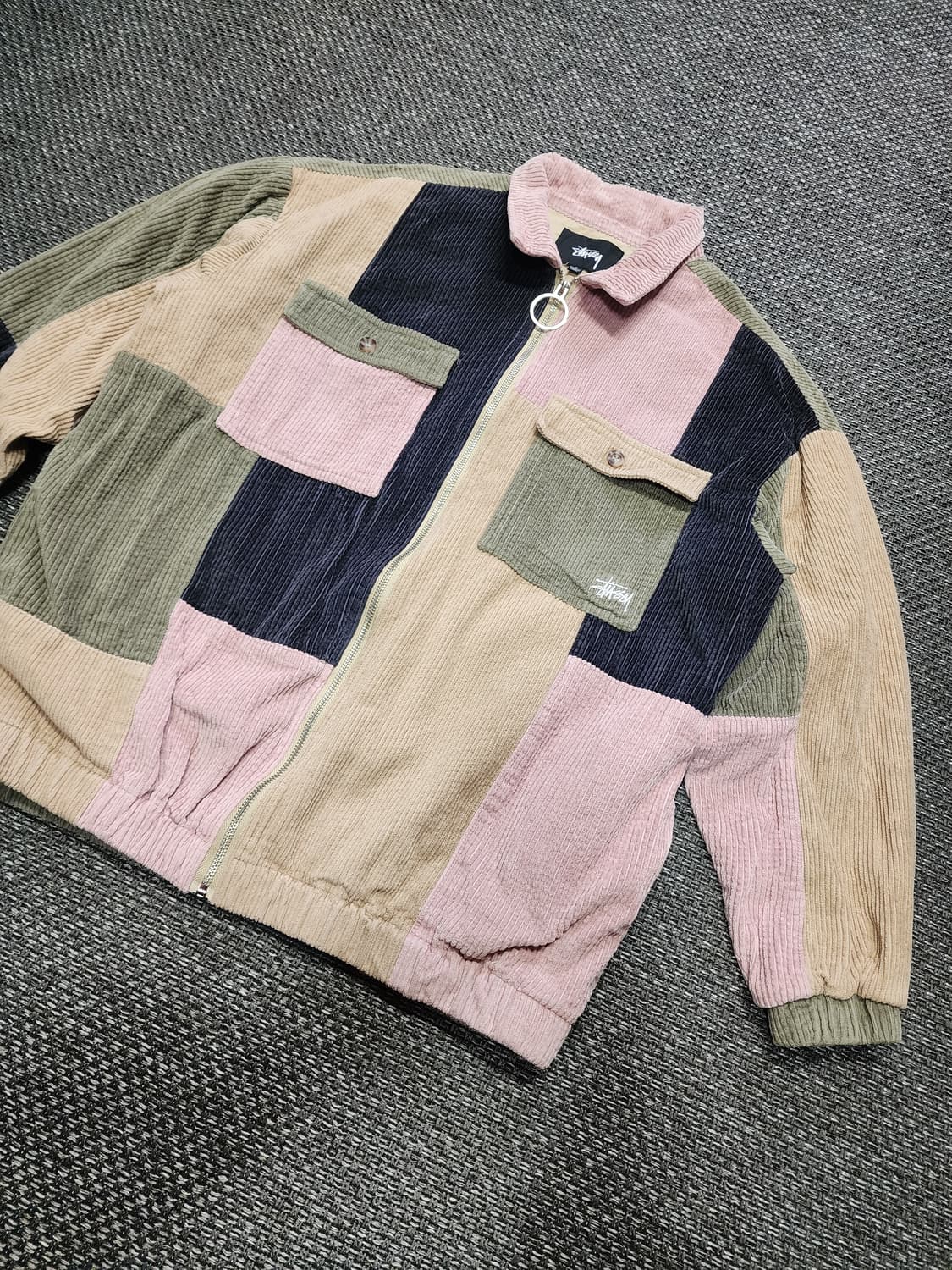 스투시 코듀로이 패치워크 자켓  S사이즈 상품이미지7